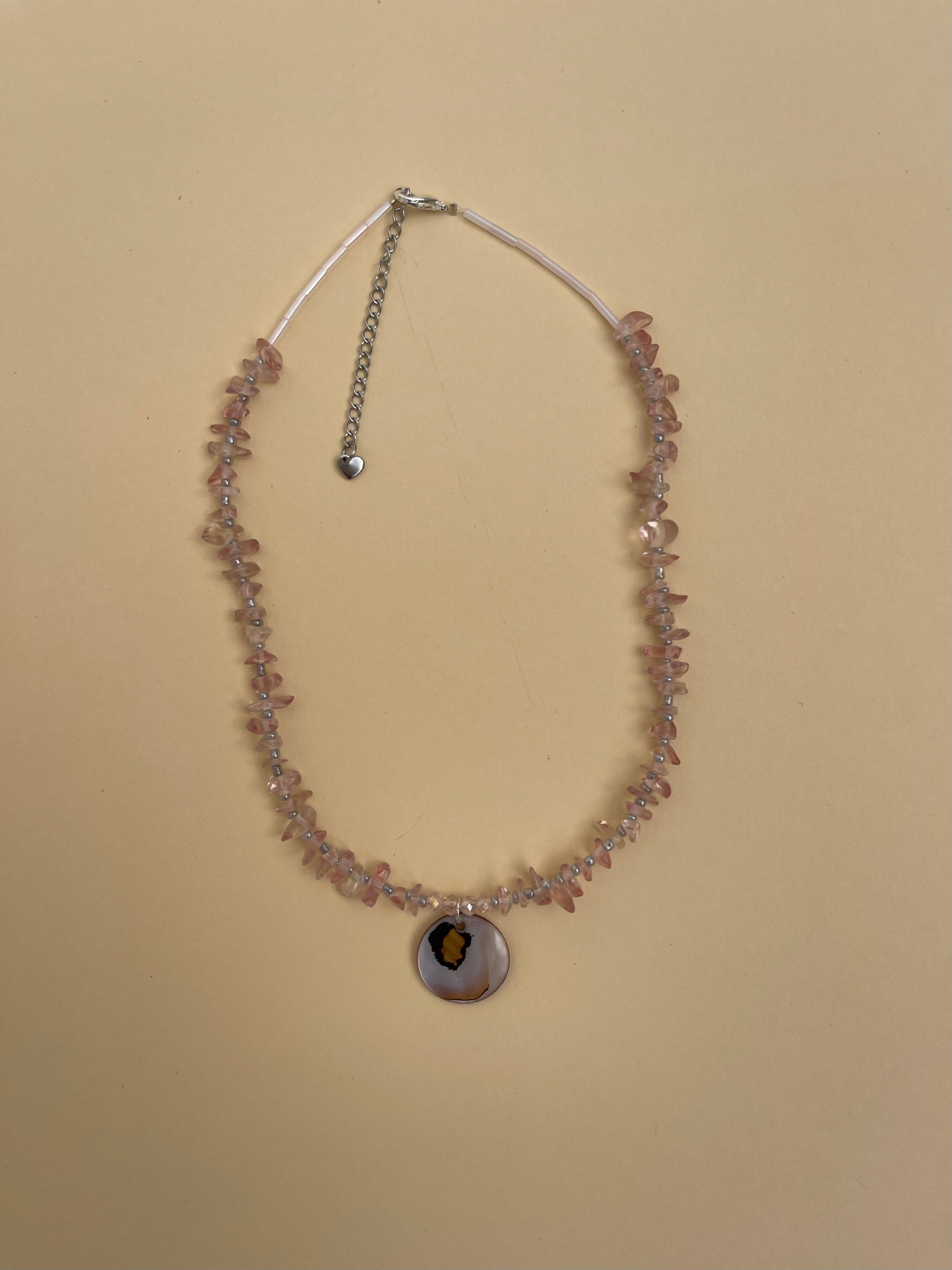 Multi stone necklace