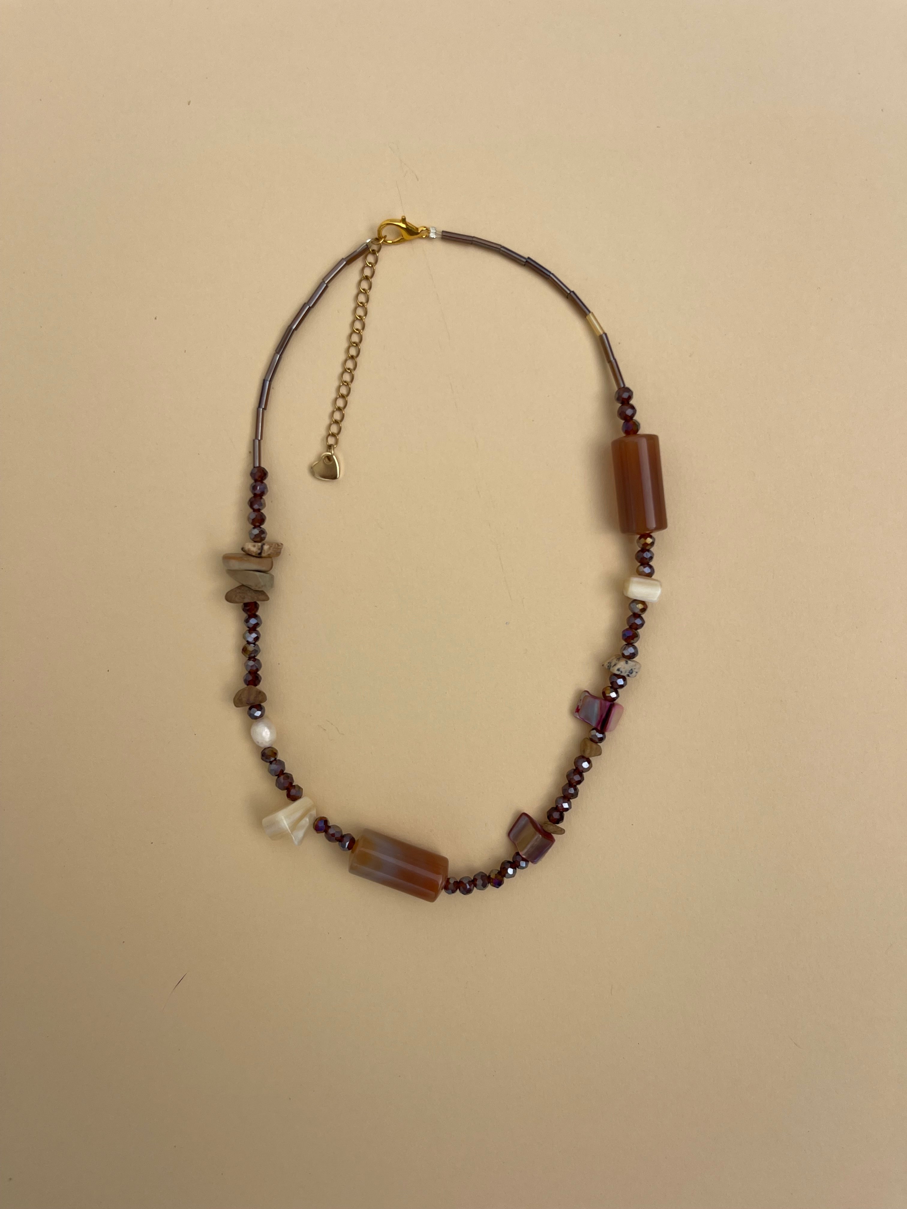Multi stone necklace