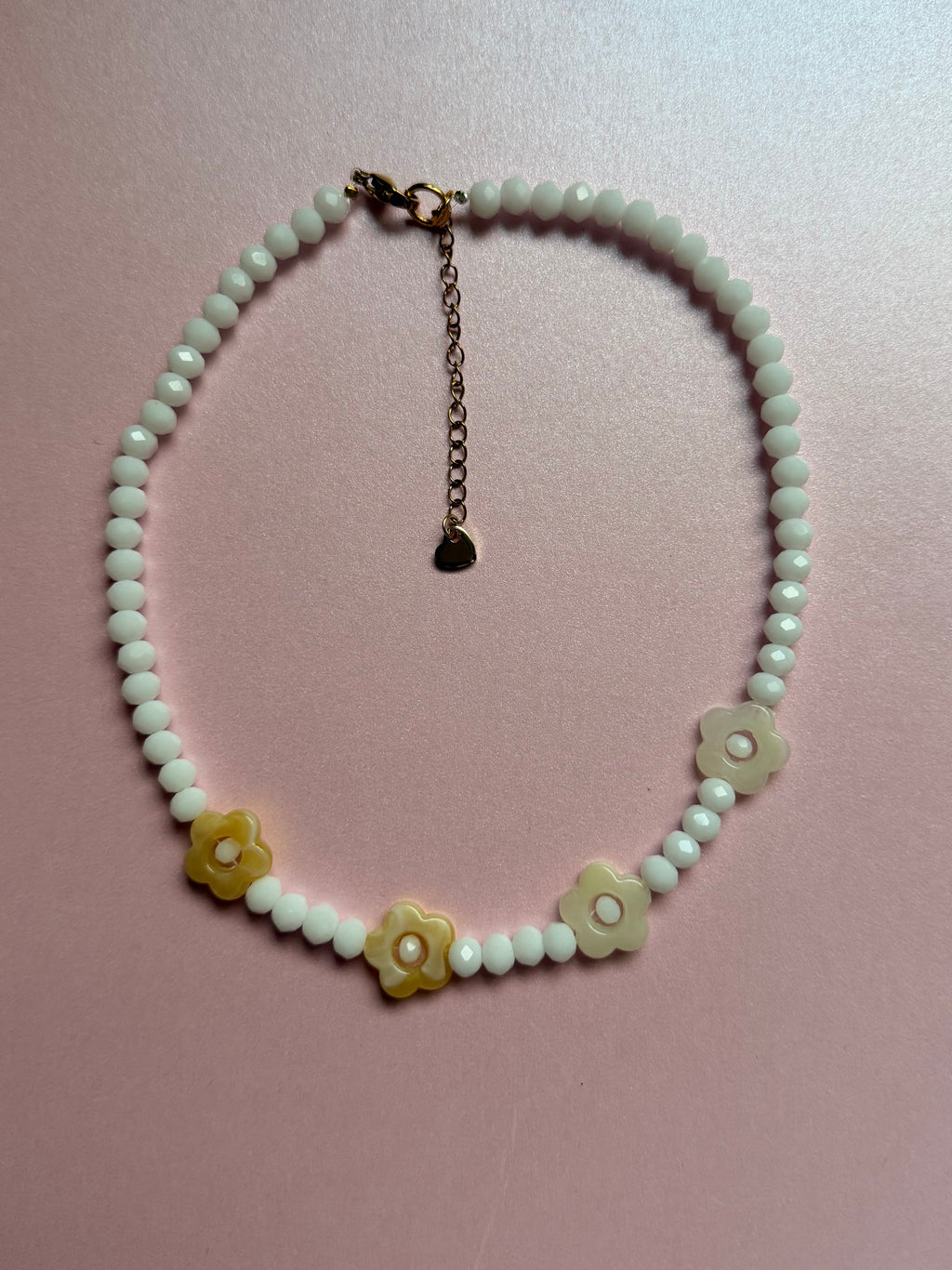 Butter flower necklace