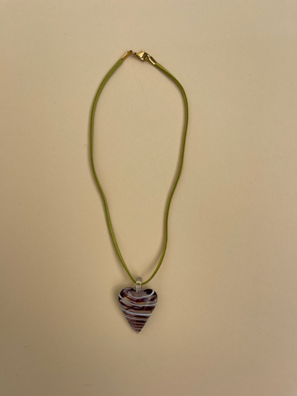 Spiral heart necklace