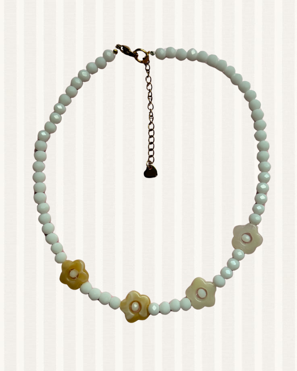 Butter flower necklace